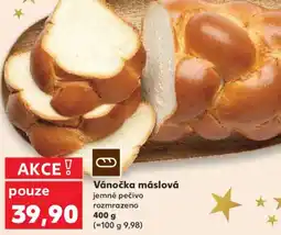Kaufland Vánočka máslová nabídka