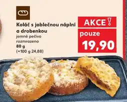 Kaufland Koláč s jablečnou náplní a drobenkou nabídka