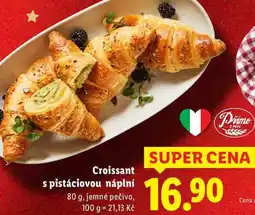 Lidl Croissant s pistáciovou náplní, 80 g nabídka