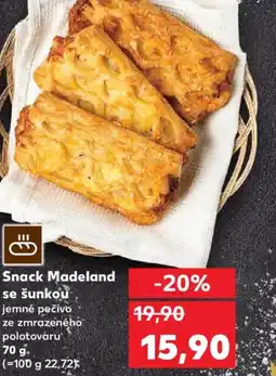 Kaufland Snack Madeland se šunkou nabídka