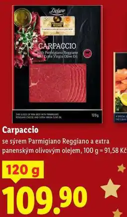 Lidl Carpaccio, 120 g nabídka
