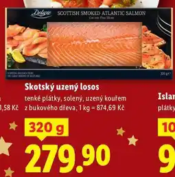 Lidl Skotský uzený losos, 320 g nabídka