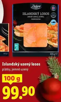 Lidl Islandský uzený losos, 100 g nabídka