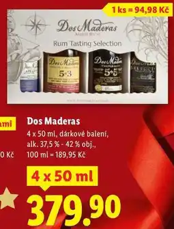 Lidl Dos Maderas, 4x 50 ml nabídka