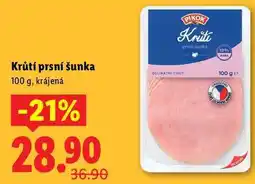 Lidl Krůtí prsní šunka, 100 g nabídka