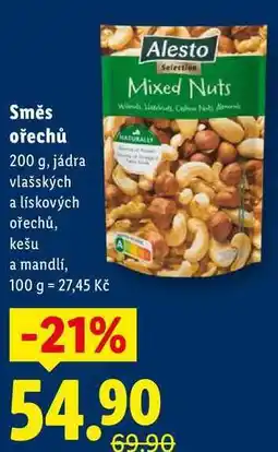 Lidl Směs ořechů, 200 g nabídka