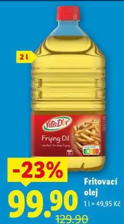 Lidl Fritovací olej, 2 l nabídka