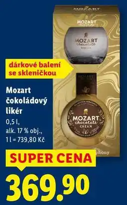 Lidl Mozart čokoládový likér, 0,5 l nabídka