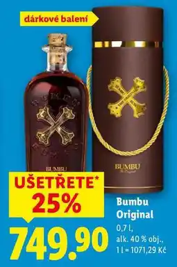 Lidl Bumbu Original, 0,7 l nabídka
