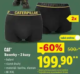 Lidl Boxerky - 2 kusy nabídka