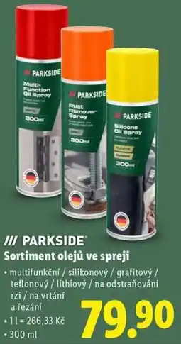 Lidl Sortiment olejů ve spreji, 300 ml nabídka