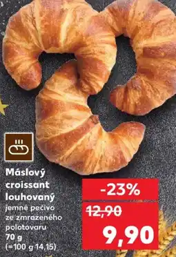 Kaufland Máslový croissant louhovaný nabídka