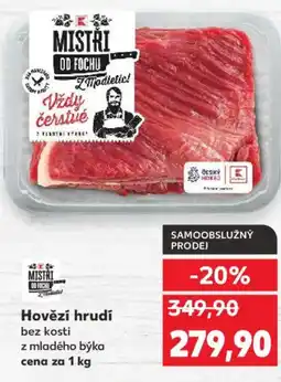 Kaufland Hovězí hrudi bez kosti nabídka