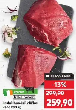 Kaufland Irská hovězí kližka nabídka