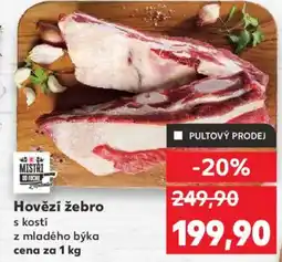 Kaufland Hovězí žebro nabídka