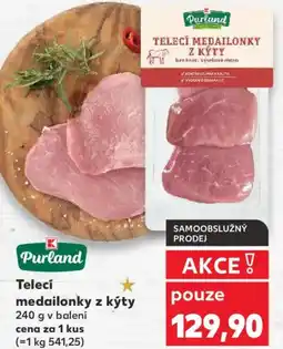 Kaufland Telecí medailonky z kýty nabídka