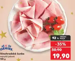 Kaufland Vinohradská šunka nejvyšší jakosti nabídka