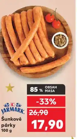 Kaufland Šunkové párky nabídka