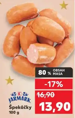 Kaufland Špekáčky nabídka