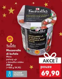 Kaufland Mozzarella di bufala Minis nabídka