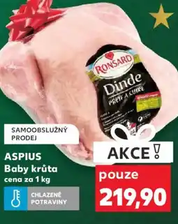 Kaufland ASPIUS Baby krůta nabídka
