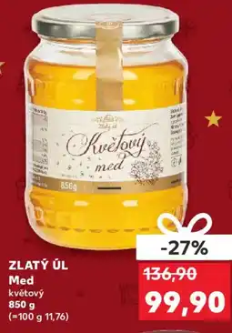 Kaufland ZLATÝ ÚL Med květový nabídka