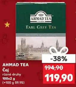 Kaufland AHMAD TEA Čaj nabídka