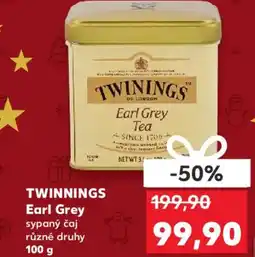 Kaufland TWINNINGS Earl Grey sypaný čaj nabídka