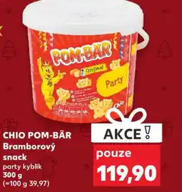 Kaufland CHIO POM-BÄR Bramborový snack nabídka