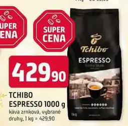 Trefa TCHIBO ESPRESSO 1000 g káva zrnková nabídka