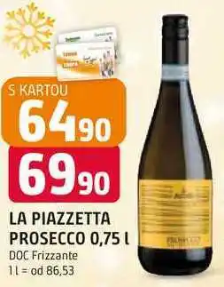 Trefa LA PIAZZETTA PROSECCO 0,75 L nabídka
