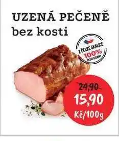 RABBIT řeznictví UZENÁ PEČENĚ bez kosti 100g nabídka