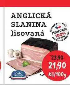 RABBIT řeznictví ANGLICKÁ SLANINA lisovaná 100g nabídka
