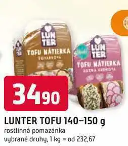 Trefa LUNTER TOFU 140-150 g nabídka
