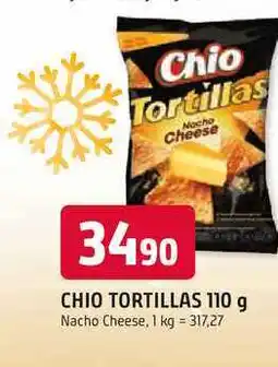 Trefa Chio Tortillas Kukuřičný snack 110g, vybrané druhy nabídka