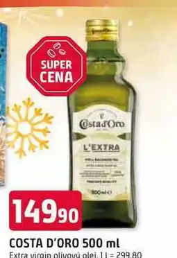 Trefa COSTA D'ORO 500 ml Extra virgin olivový olej nabídka