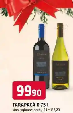 Trefa TARAPACÁ 0,75 L nabídka