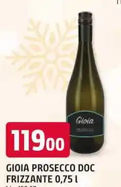Trefa GIOIA PROSECCO DOC FRIZZANTE 0,75 nabídka