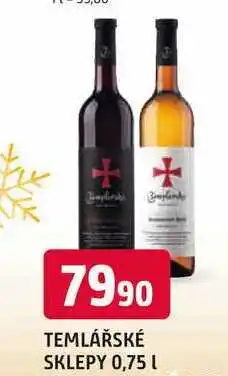 Trefa Templářské Sklepy Čejkovice 0,75l nabídka