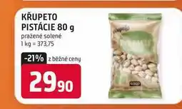 Trefa KŘUPETO PISTÁCIE 80 g pražené solené nabídka