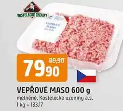 Trefa VEPŘOVÉ MASO 600 g mělněné nabídka