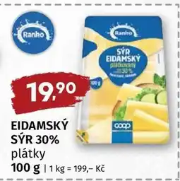 Terno EIDAMSKÝ SÝR 30% plátky nabídka