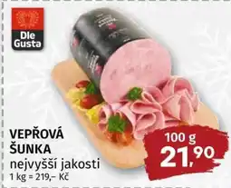 Terno Vepřová šunka nejvyšší jakosti nabídka