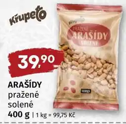 Terno Arašídy pražené solené nabídka