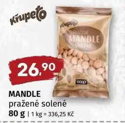 Terno Mandle pražené solené nabídka