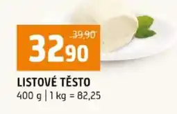 Terno Listové těsto nabídka