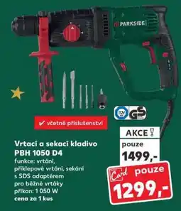 Kaufland Vrtací a sekací kladivo PBH 1050 D4 nabídka