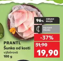 Kaufland PRANTL Šunka od kosti výběrová nabídka