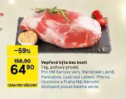 Tesco Vepřová kýta bez kosti nabídka
