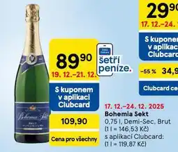 Tesco Bohemia sekt nabídka